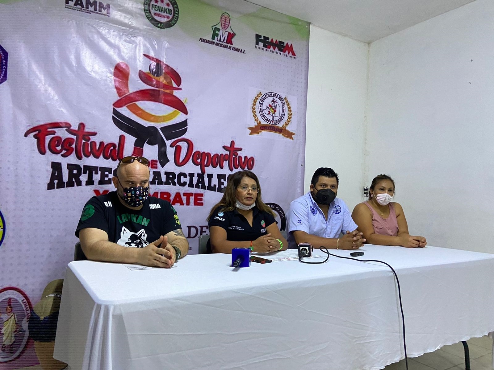 Jóvenes representarán a Campeche en el festival deportivo de artes marciales y combate