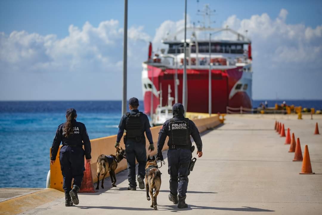 Usuarios del Muelle de Carga de Cozumel denuncia falta de vigilancia policiaca
