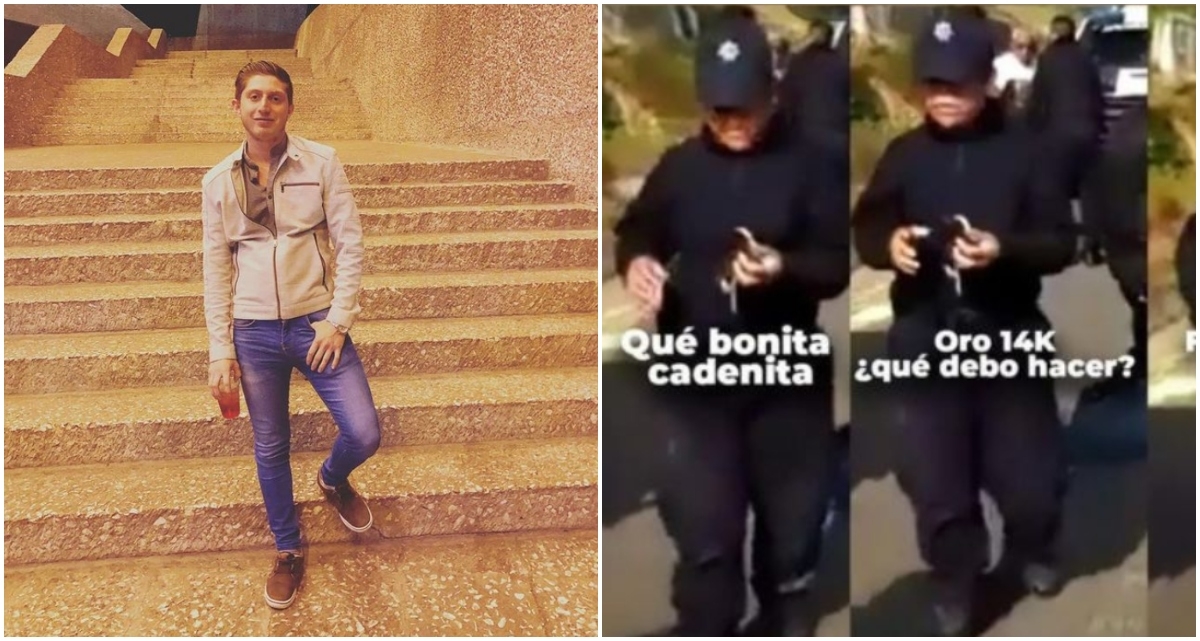 Hermana de Octavio Ocaña denuncia que un elemento de la policía robó una pulsera de oro del actor