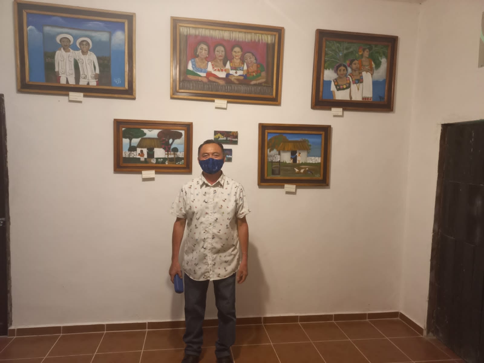 Artista de Valladolid expresa sus emociones en su galería "La Casa de Ángel"