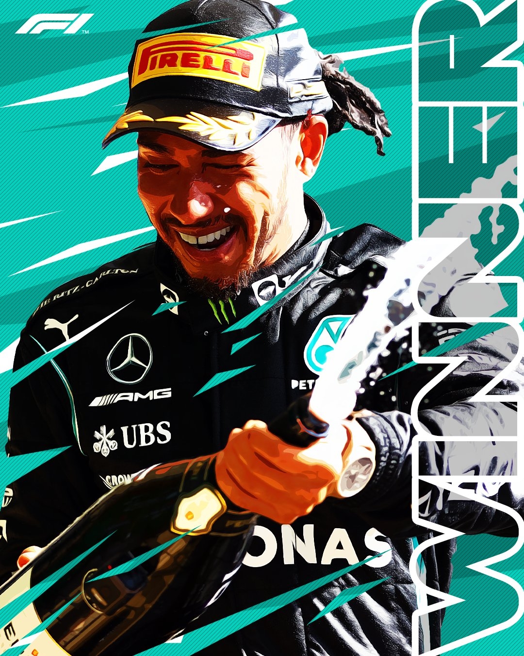 Hamilton se lleva el Gran Premio de Qatar; Checo Pérez quedó en cuarto lugar