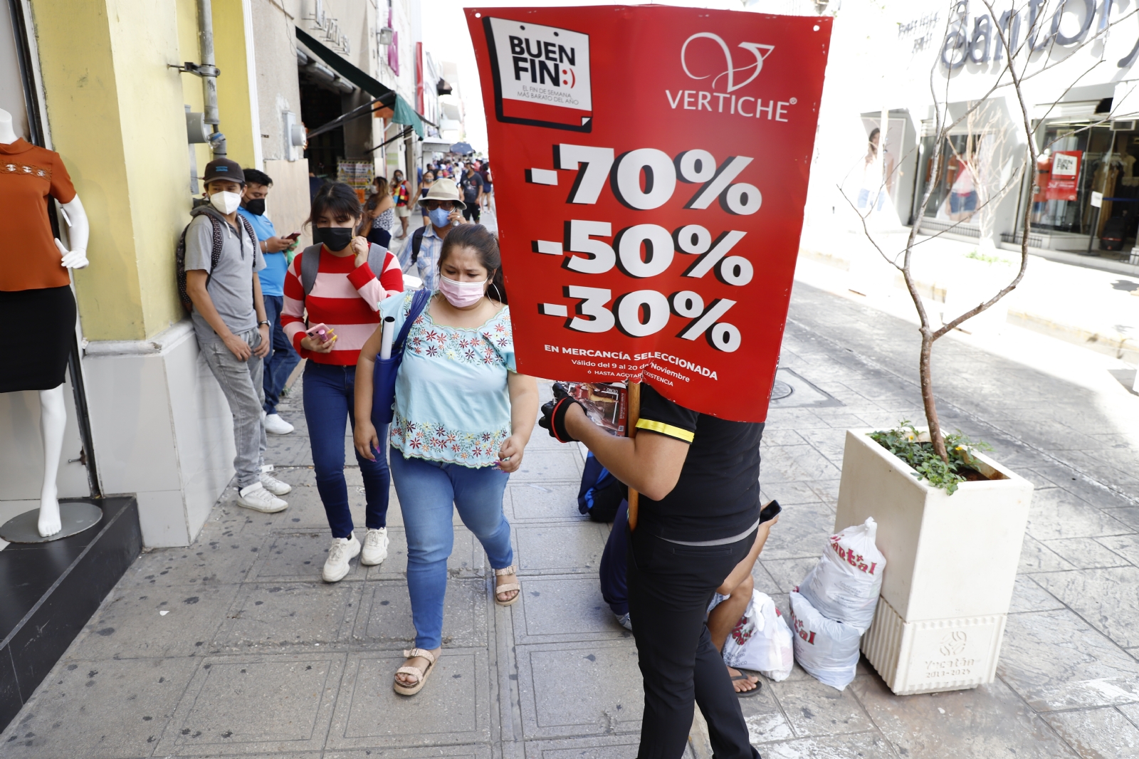 Buen Fin 2021 alcanza derrama económica de 7 mmdp en Yucatán