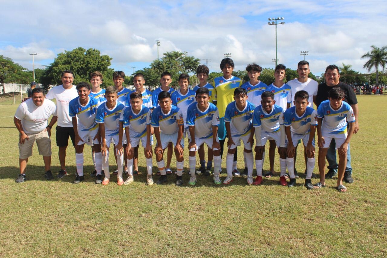 Selección A de Quintana Roo avanza a las semifinales de Futbol Sub-13 en Campeche