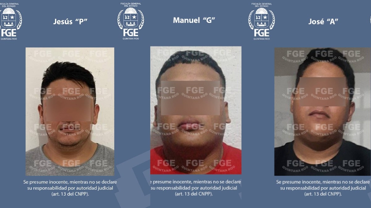 Detienen a tres hombres vinculados al homicidio de un hombre secuestrado en 'Barezzito' de Cancún