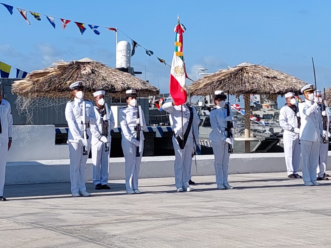 Celebran en Ciudad del Carmen 196 años de la creación de la Armada de México