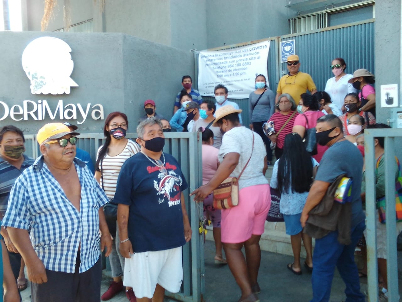 Vecinos de la colonia Colosio exigen investigar a desarrolladora en Playa del Carmen: VIDEO
