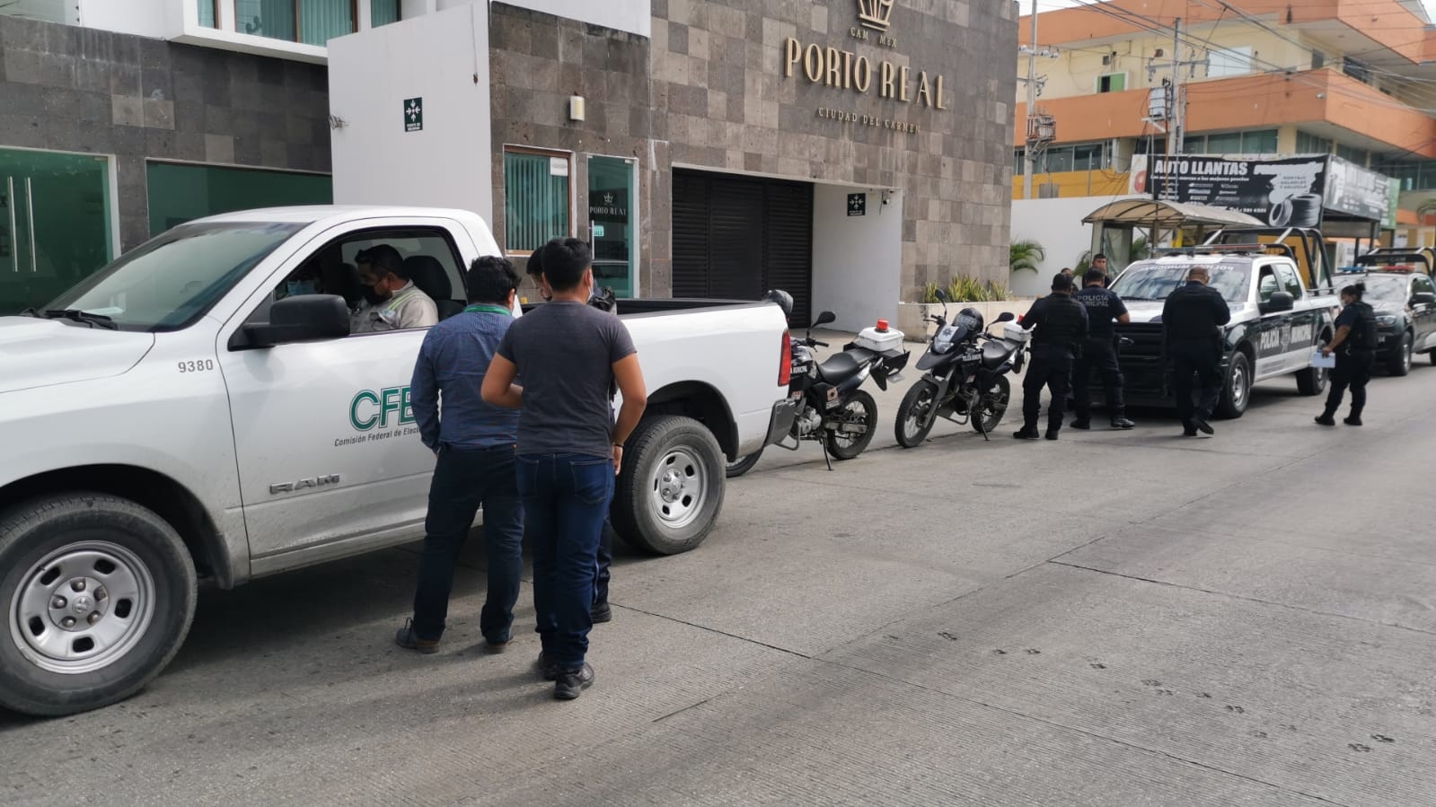 Los hechos se registraron alrededor de las 13:20 horas, sobre la Avenida 26 por Avenida 47 de Ciudad del Carmen