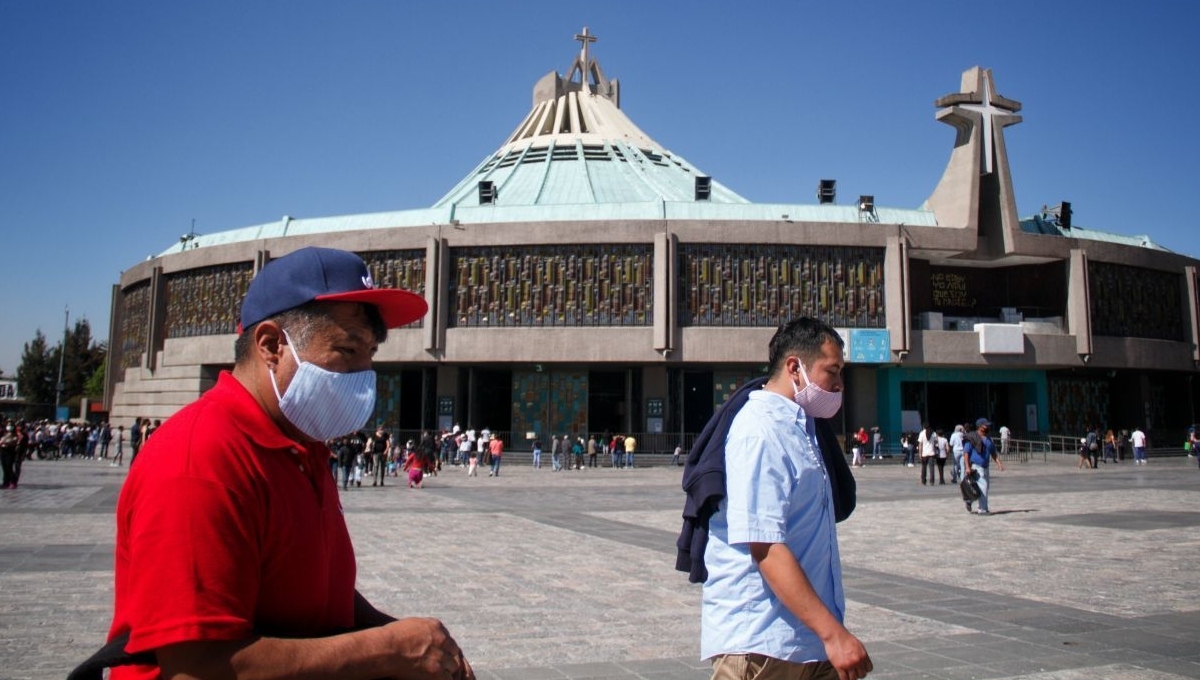 El Gobierno de la Ciudad de México informó cuáles serán las medidas sanitarias que los peregrinos deberán tomar para ingresar a la Basílica de Guadalupe el Día de la Virgen. Foto: Cuartoscuro