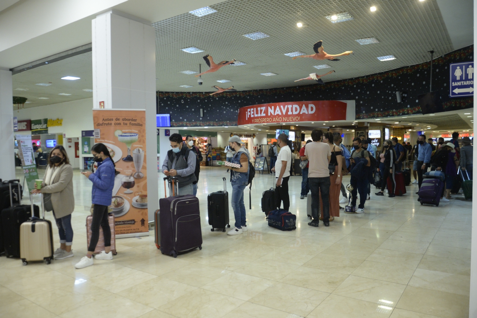 Aeropuerto de Mérida programa 12 vuelos para este 3 de marzo