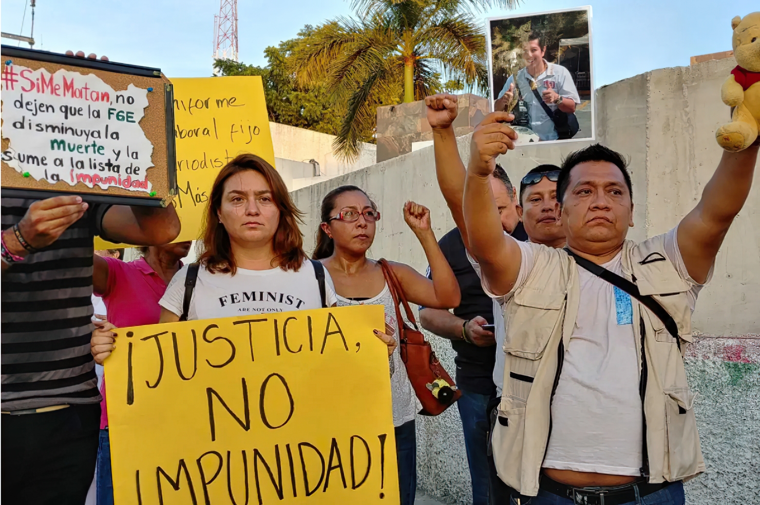 Reporteros, periodistas y fotógrafos denunciaron a 'Red Rompe el Miedo', los ataques sufridos en Quintana Roo