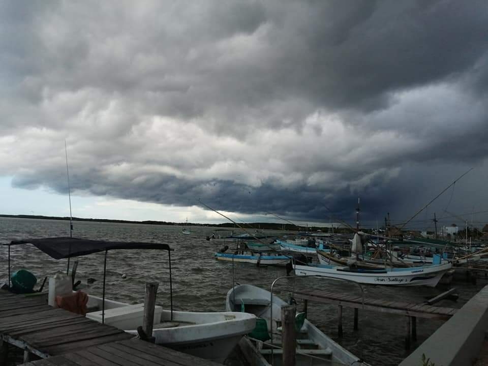 Clima en Campeche: Frente frío llega con chubascos y temperaturas bajas