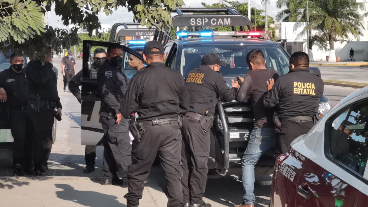 Hombres presuntamente armados generan movilización policiaca en Ciudad del Carmen