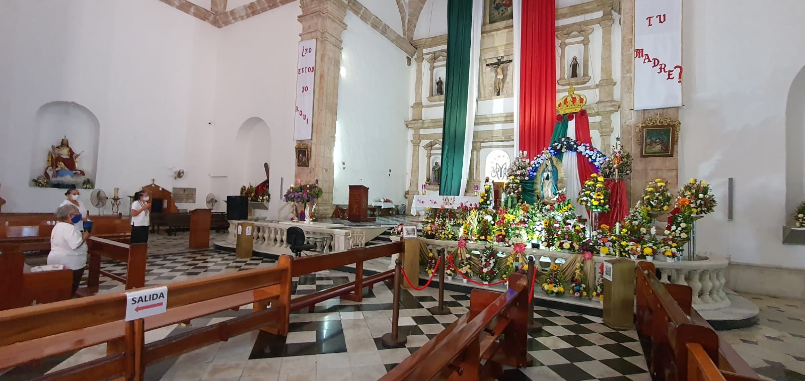 Santuario Guadalupano de Mérida se alista para recibir a peregrinos el 12 de diciembre
