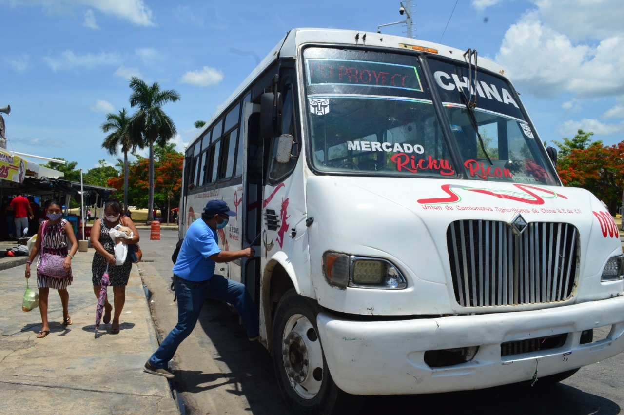 Conductores de transporte público piden al Gobierno de Campeche analizar el precio del pasaje