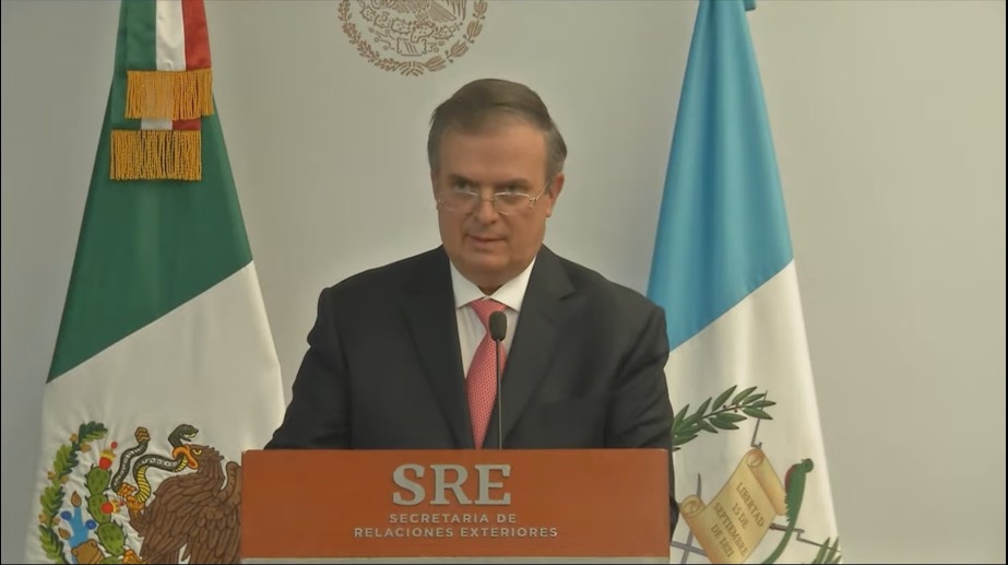 SRE anuncia estrategia entre México, Guatemala y EU contra redes de tráfico de migrantes
