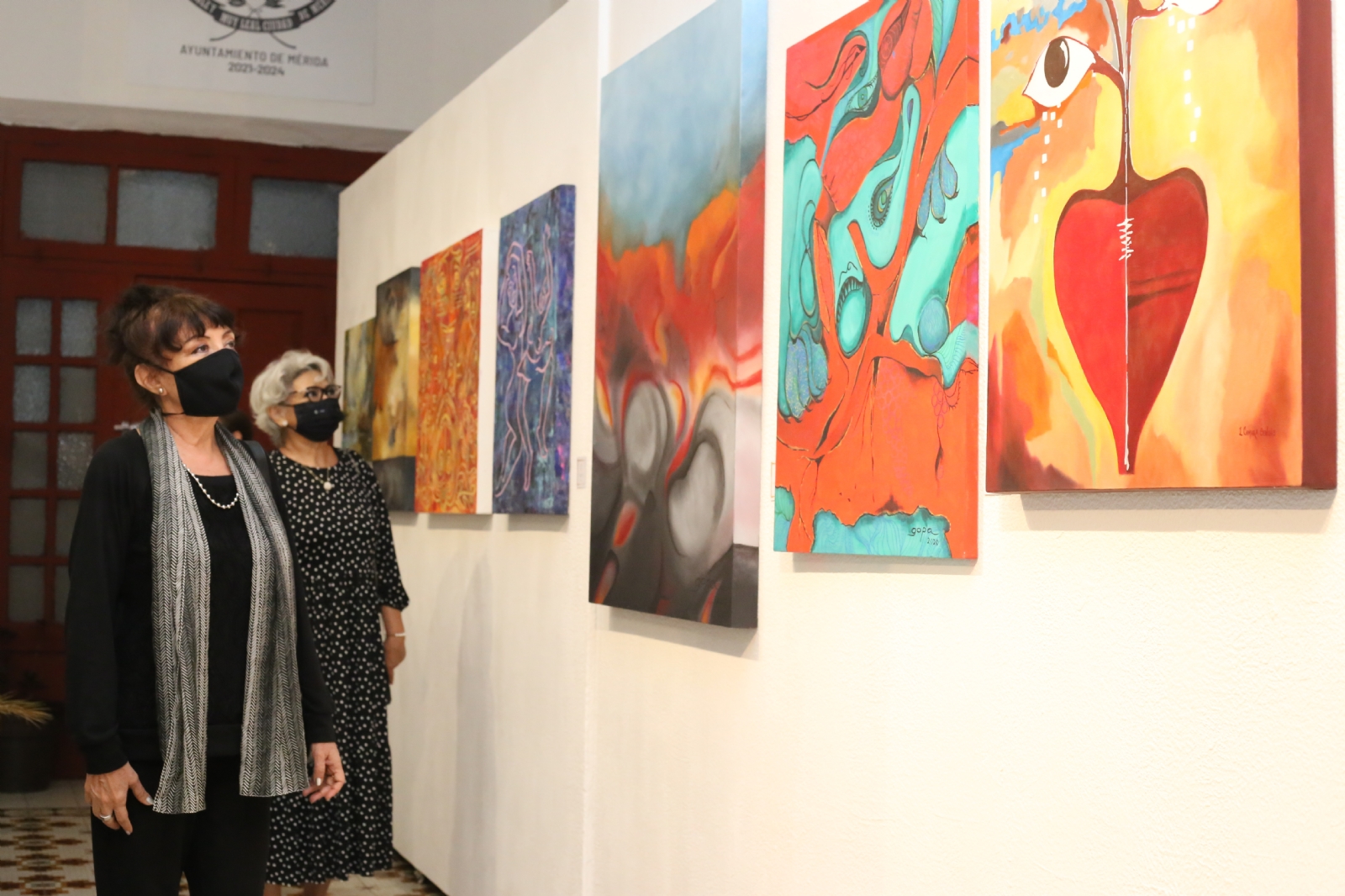 Mérida: Colectivo inaugura exposición "Emociones" en el centro cultural José Marti