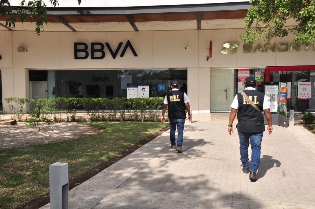 SSP Yucatán implementa operativo en bancos de Mérida ante festejos navideños