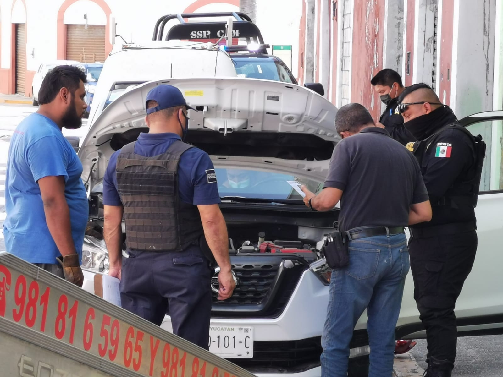 Aseguran en Ciudad del Carmen camioneta con reporte de robo