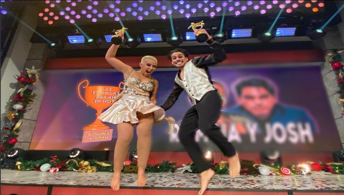 Romina Marcos y Josh, los ganadores de ‘Las Estrellas Bailan en Hoy’