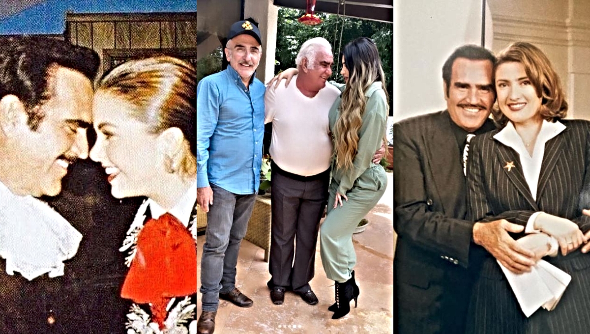 Estas son las fotos más polémicas de Vicente Fernández con mujeres, de niñas a comprometidas