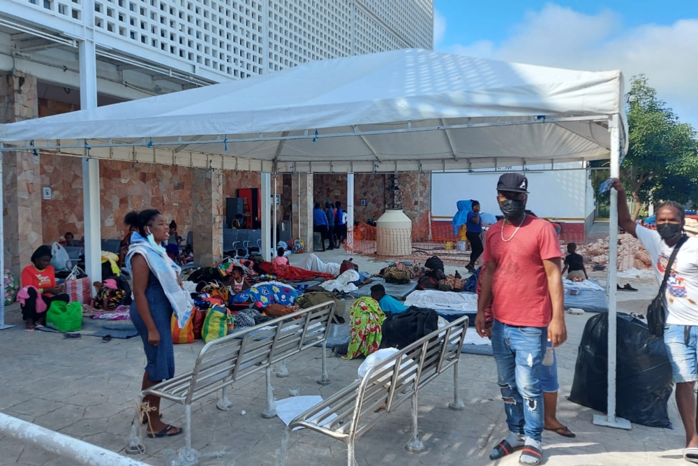 Los haitianos en Chetumal indicaron que se espera la llegada de un contingente de migrantes a la capital de Quintana Roo