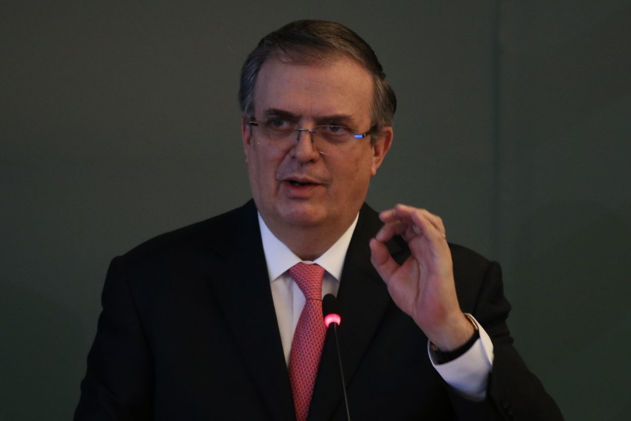 Marcelo Ebrard y el ministro de España conversan para aclarar la propuesta de AMLO