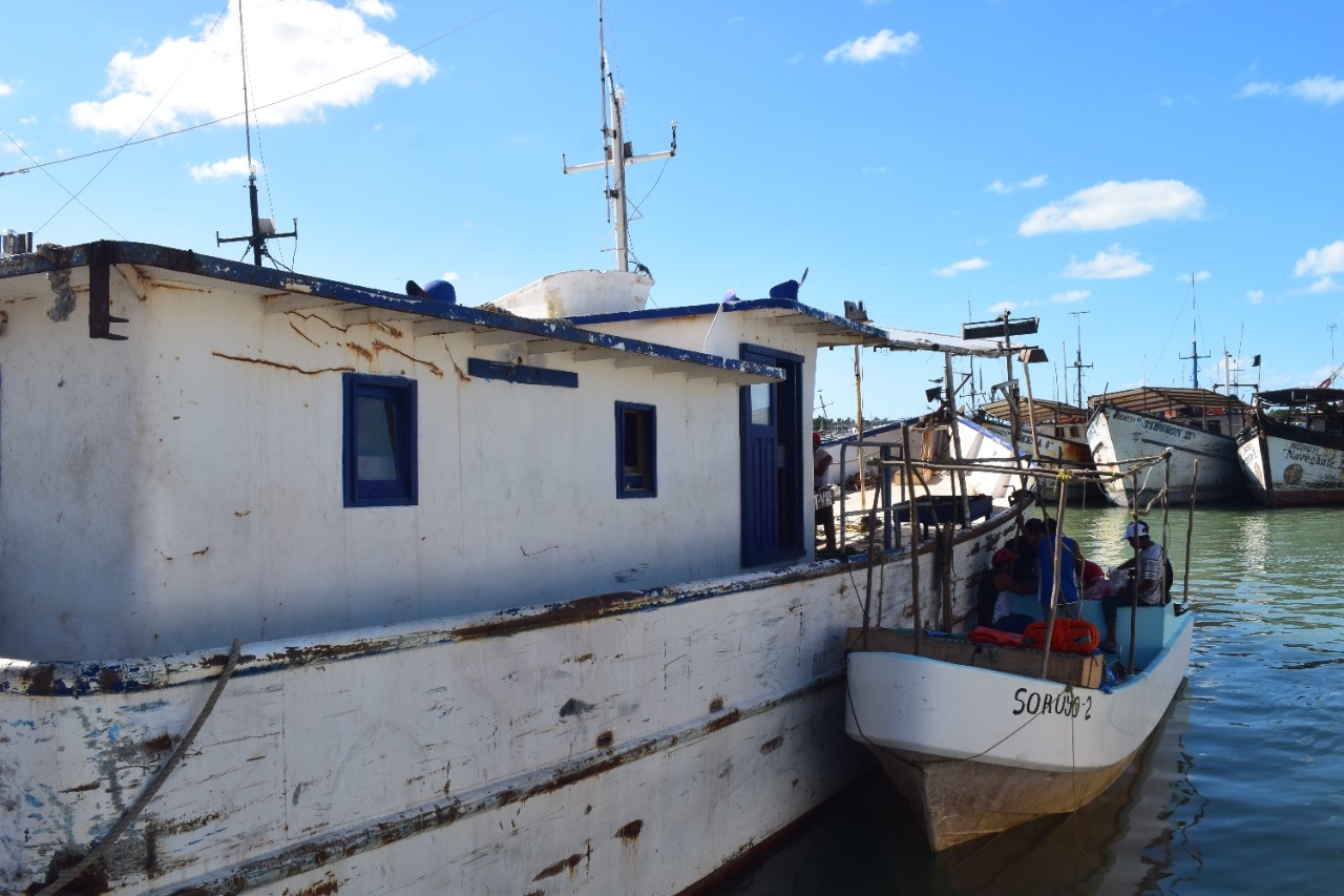 Frente Frío No. 14 obliga a pescadores de Progreso a buscar otro empleo