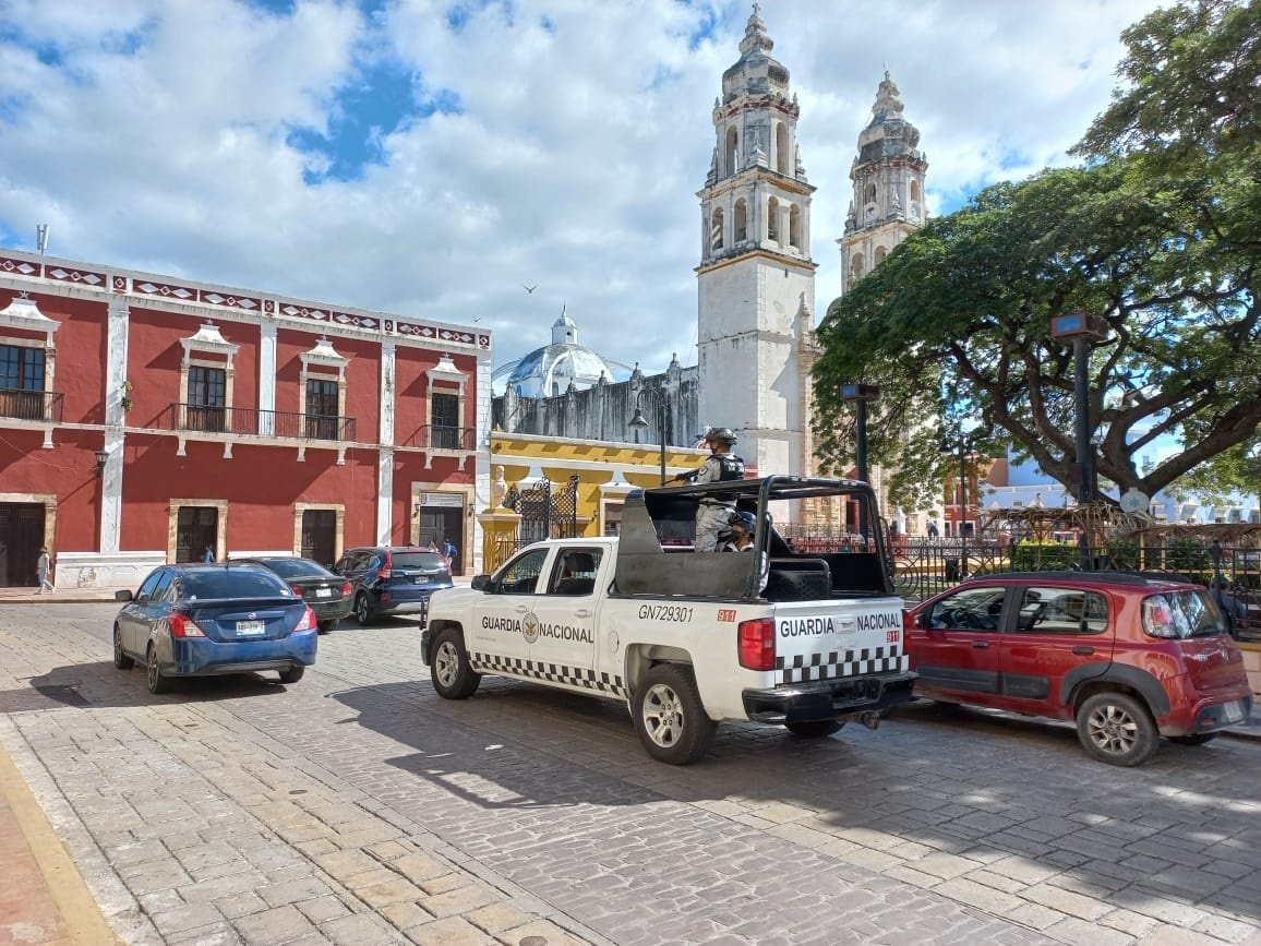 Guardia Nacional se suma al operativo de seguridad en Campeche