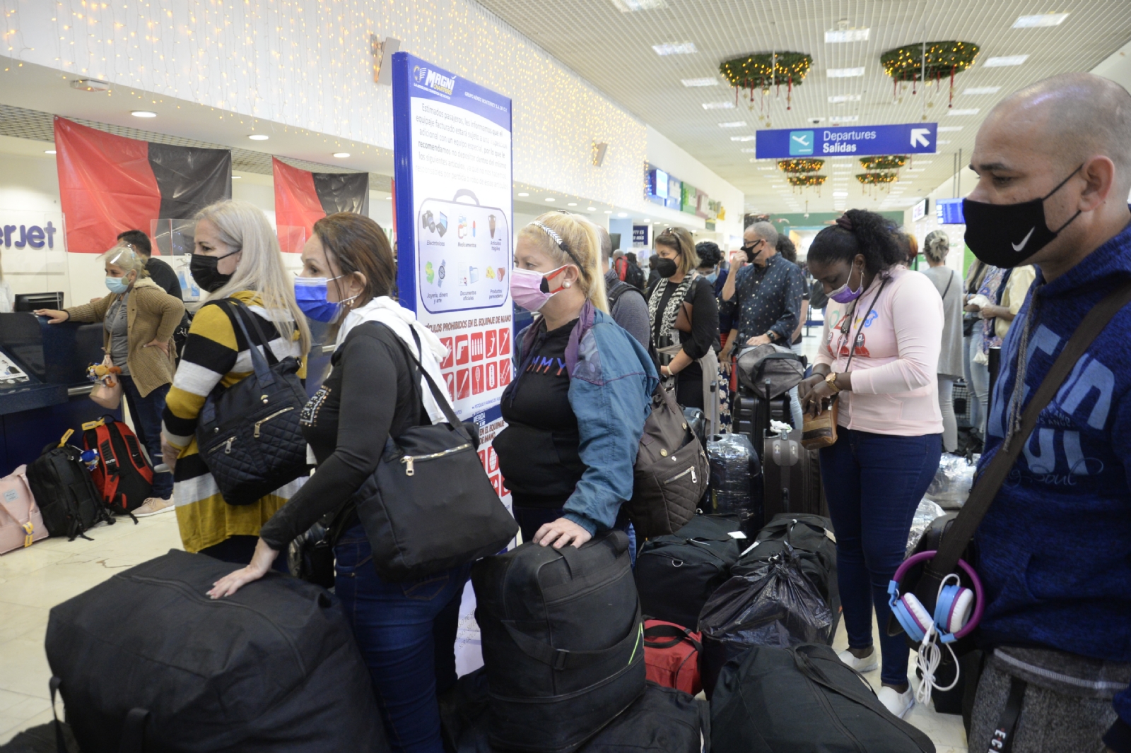 Aeropuerto de Mérida recupera ritmo navideño prepandemia con ocho mil pasajeros