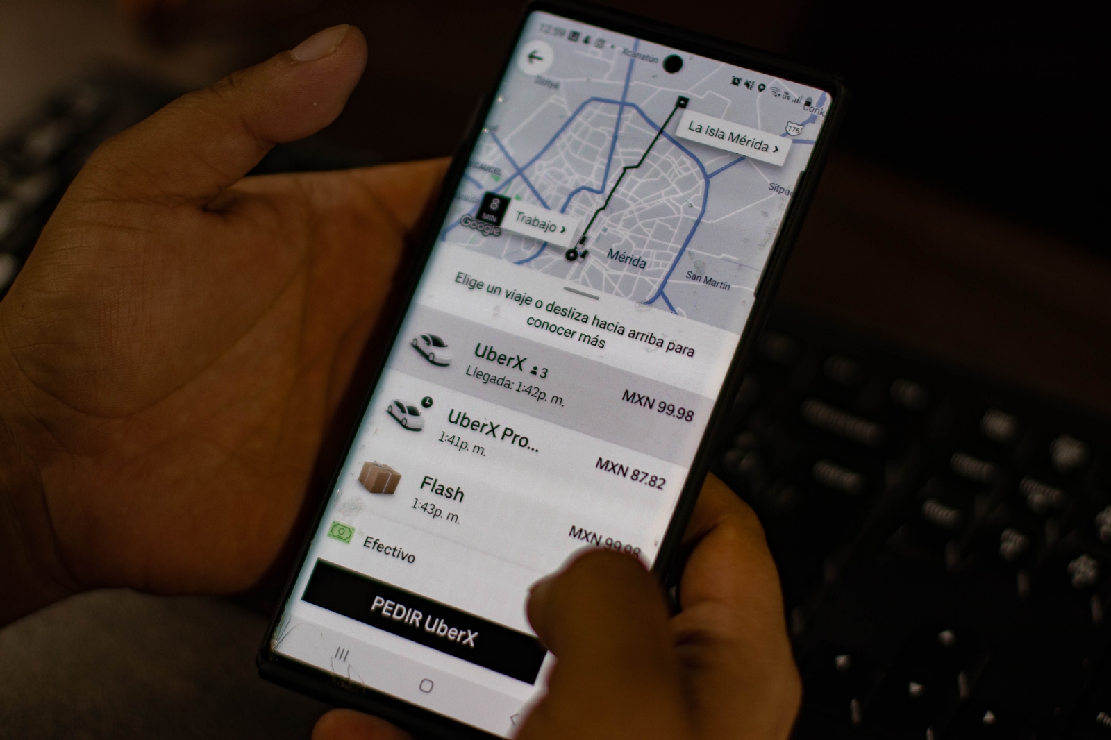 Taxistas de Mérida, beneficiados por el aumento en las tarifas de Uber y Didi