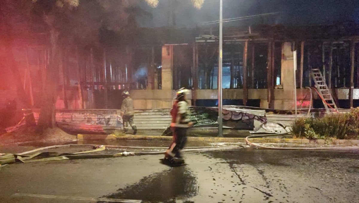 Así se vio el incendio en avenida Montevideo de CDMX: VIDEOS