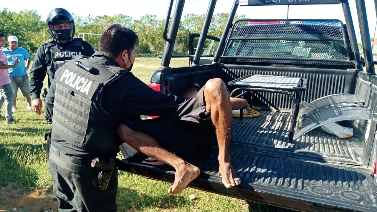 Rescatan a un ladrón de ser linchado por vecinos de la colonia Siglo XXI en Campeche