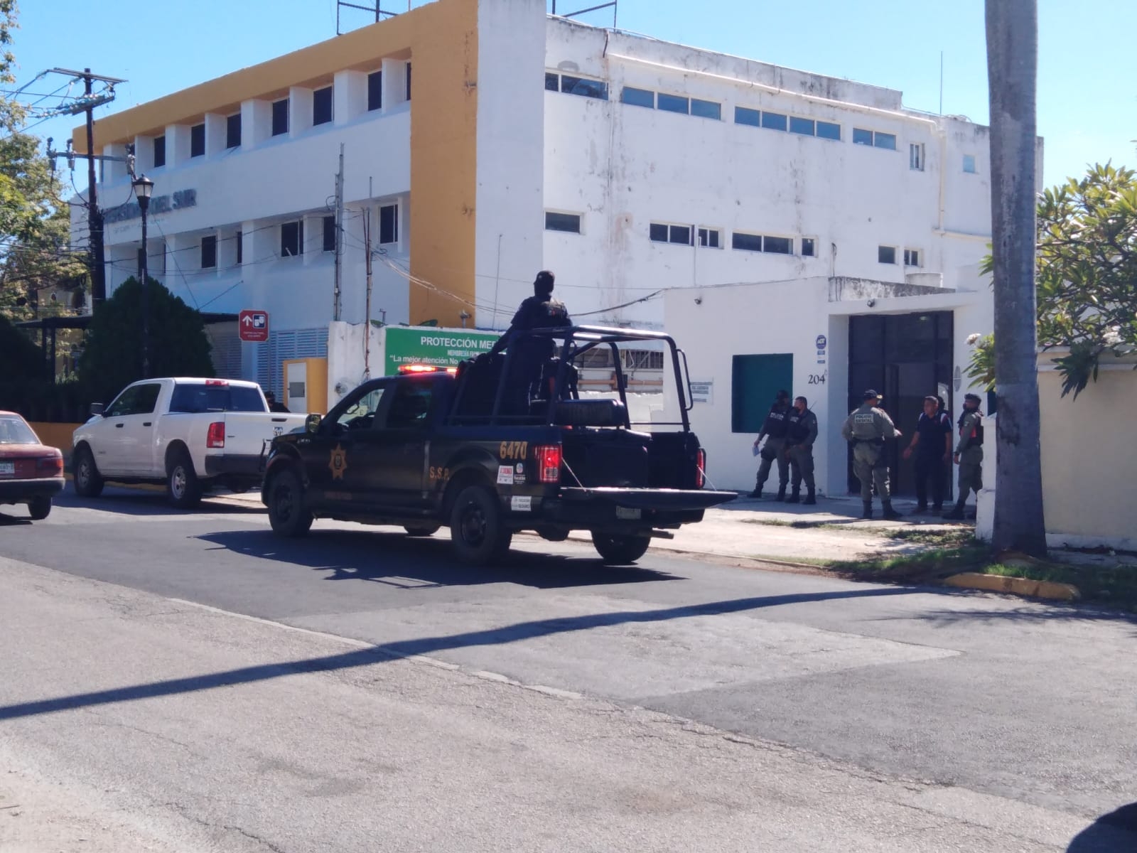 SSP intercepta a grupo armado sobre la avenida Colón de Mérida
