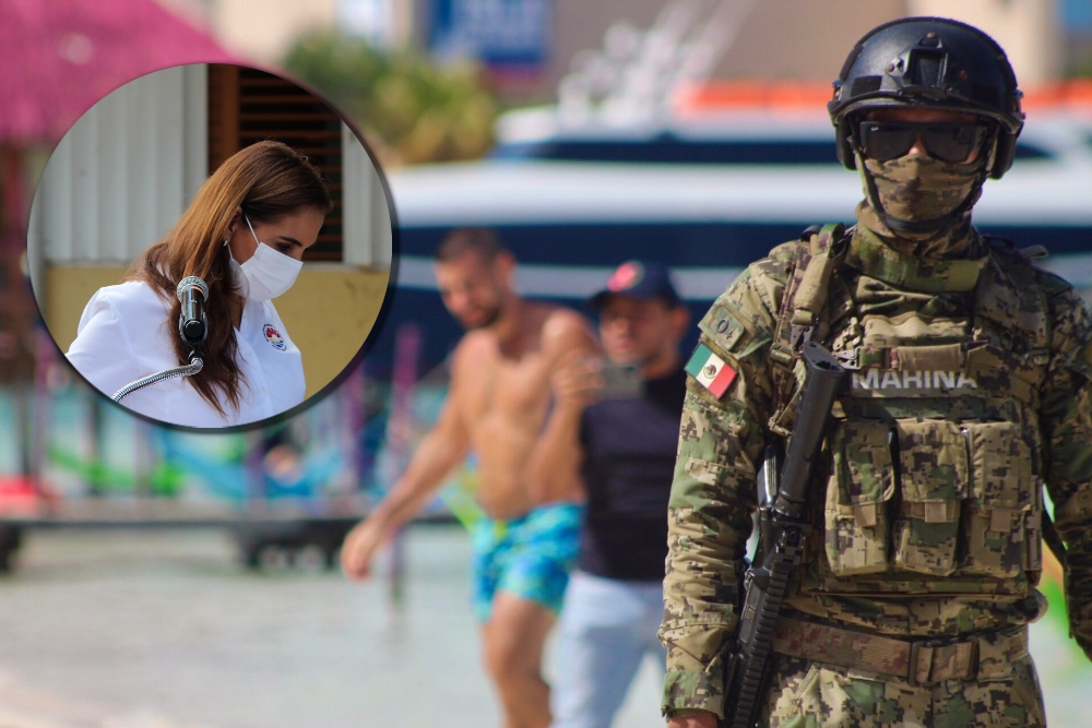La Alcaldesa de Cancún indicó que será la FGE Quintana Roo la que informe sobre lo sucedido en Playa Langosta