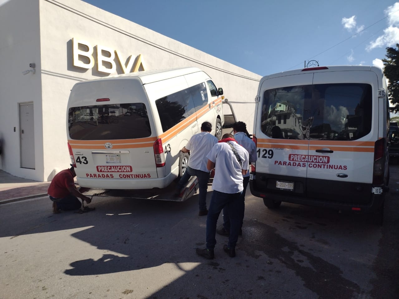 Sancionan a choferes de la Untrac Chetumal por dar servicio de transporte en Carrillo Puerto