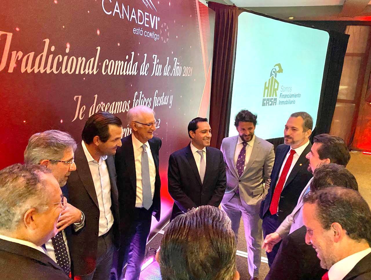 Mauricio Vila ofrece a Yucatán para reunión anual de la Canadevi 2022