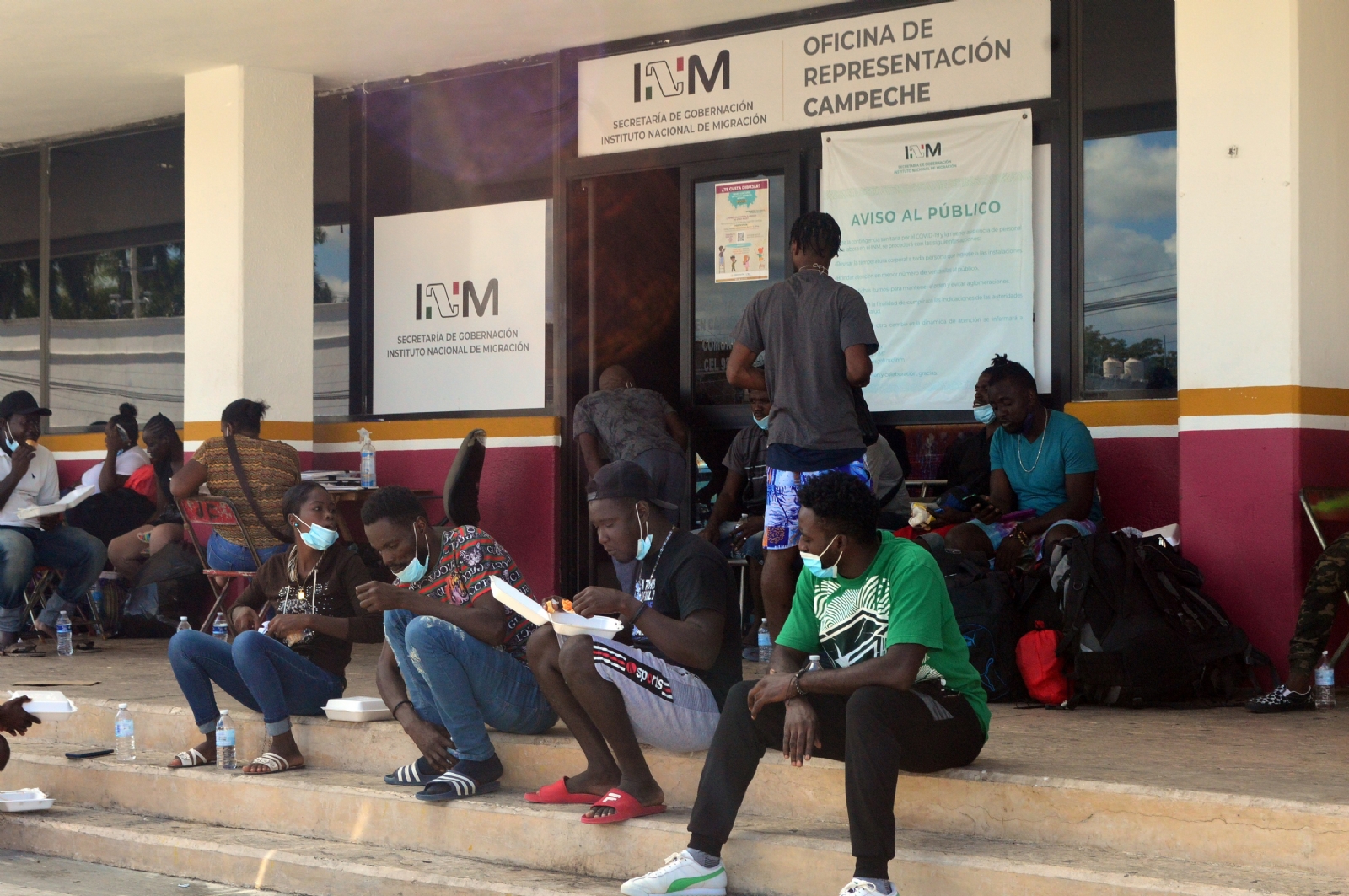 Secretaría de Salud monitorea a 500 migrantes centroamericanos alojados en Campeche