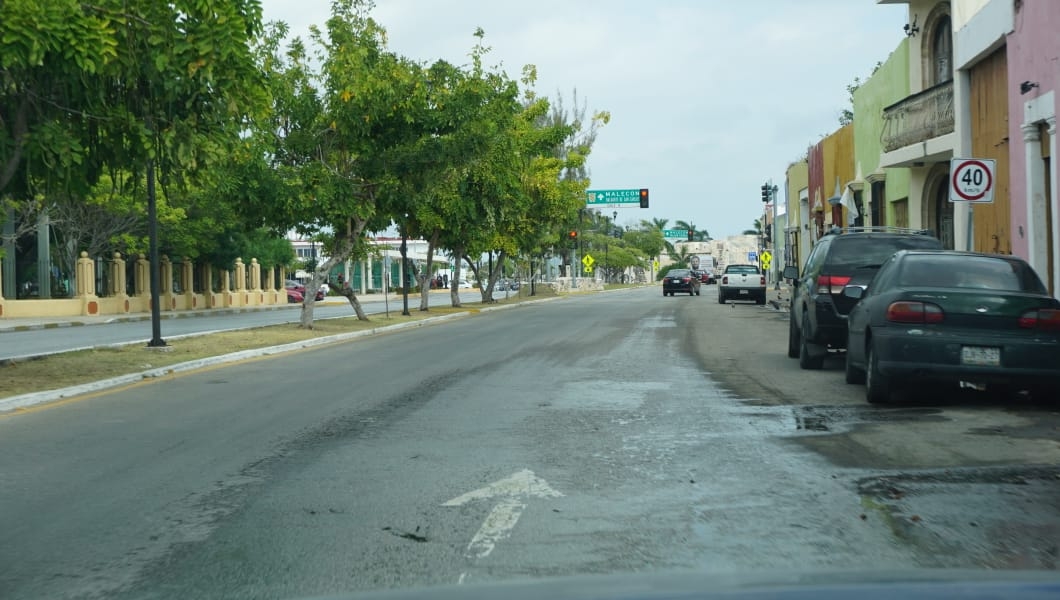 Calles lucen vacías por día de asueto en Campeche