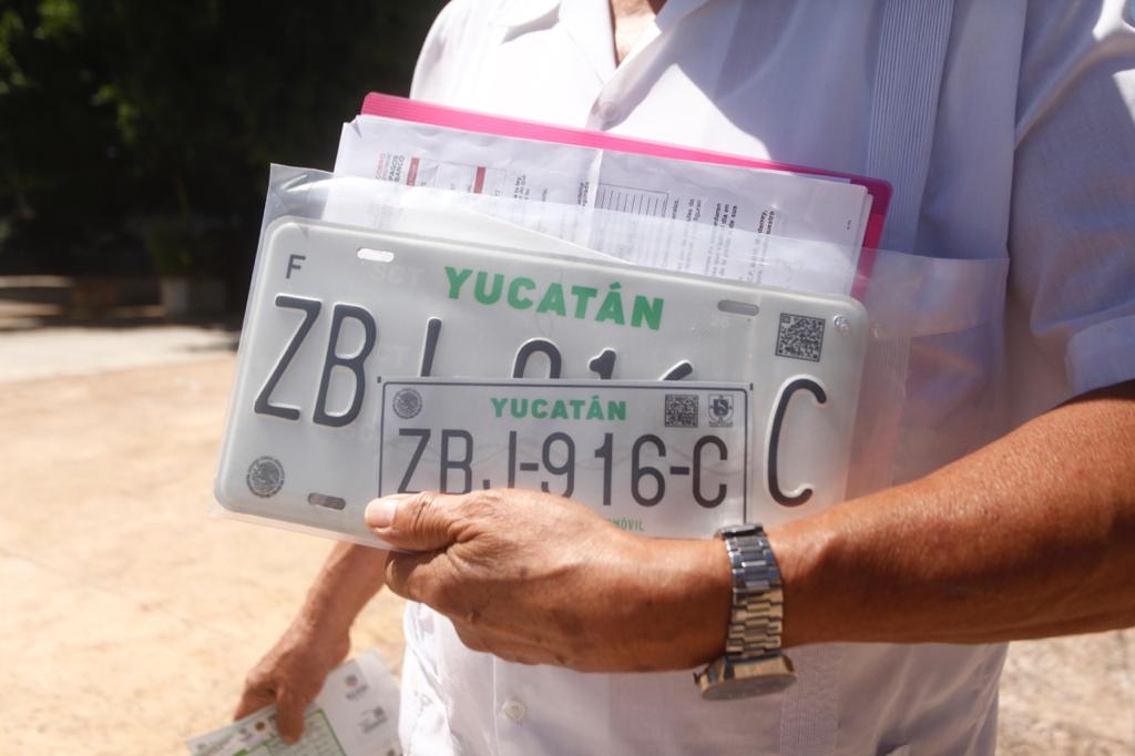 Placas vehiculares: qué hacer en caso de extravío en Yucatán
