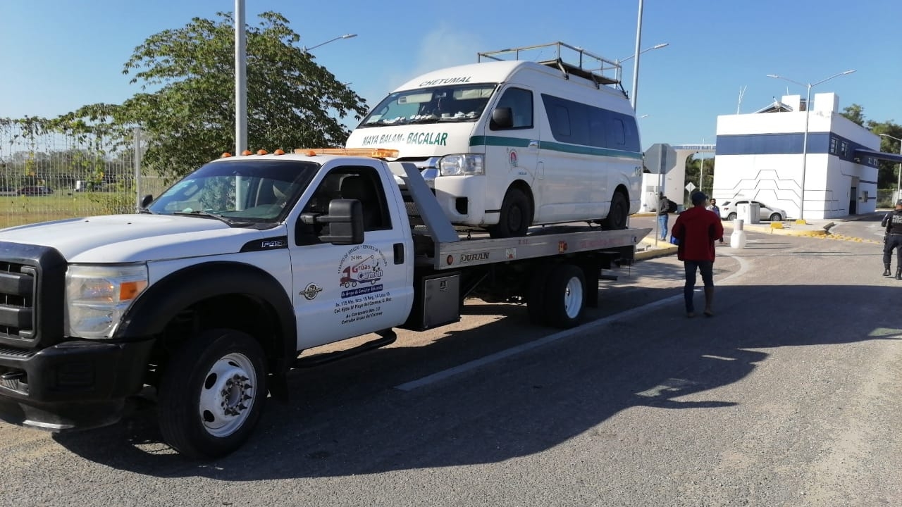 Autoridades endurecen sanciones al transporte público en Chetumal