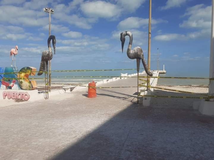 Por Frente Frío número 35, cierran puertos en Yucatán