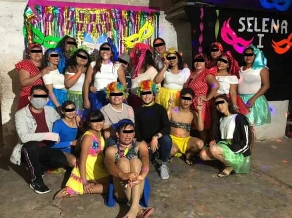 Realizan 'carnaval privado' en Temax, pese a restricciones por COVID-19