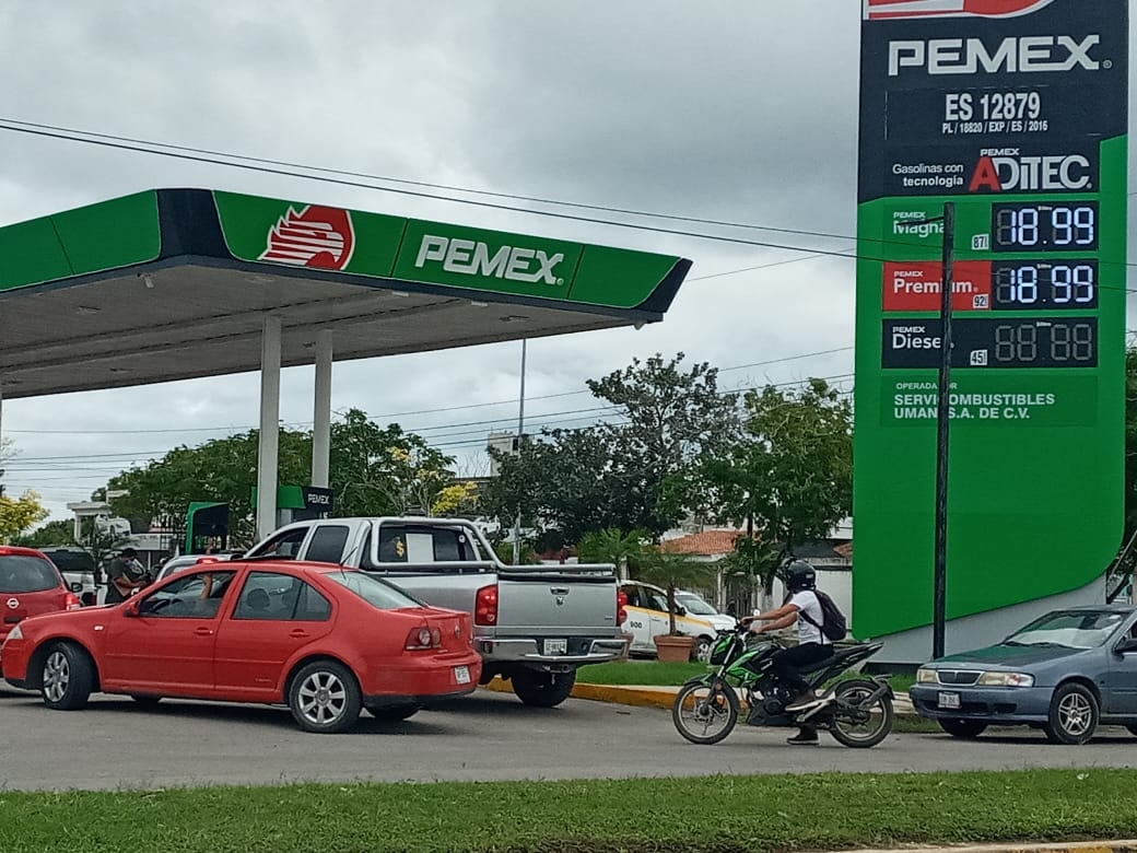 Aumento al costo de gasolina afecta a empresarios de Quintana Roo
