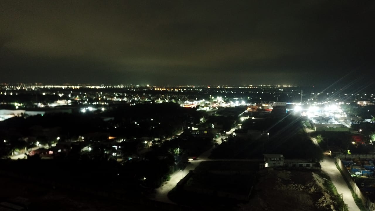 La ciudad de Cancún permaneció sin luz por dos horas