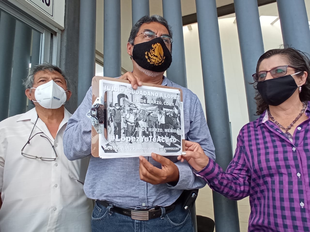 Frena planea un juicio ciudadano contra AMLO en Mérida