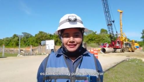 Ella es Maricela, la ingeniera encargada de la seguridad del Tren Maya: VIDEO