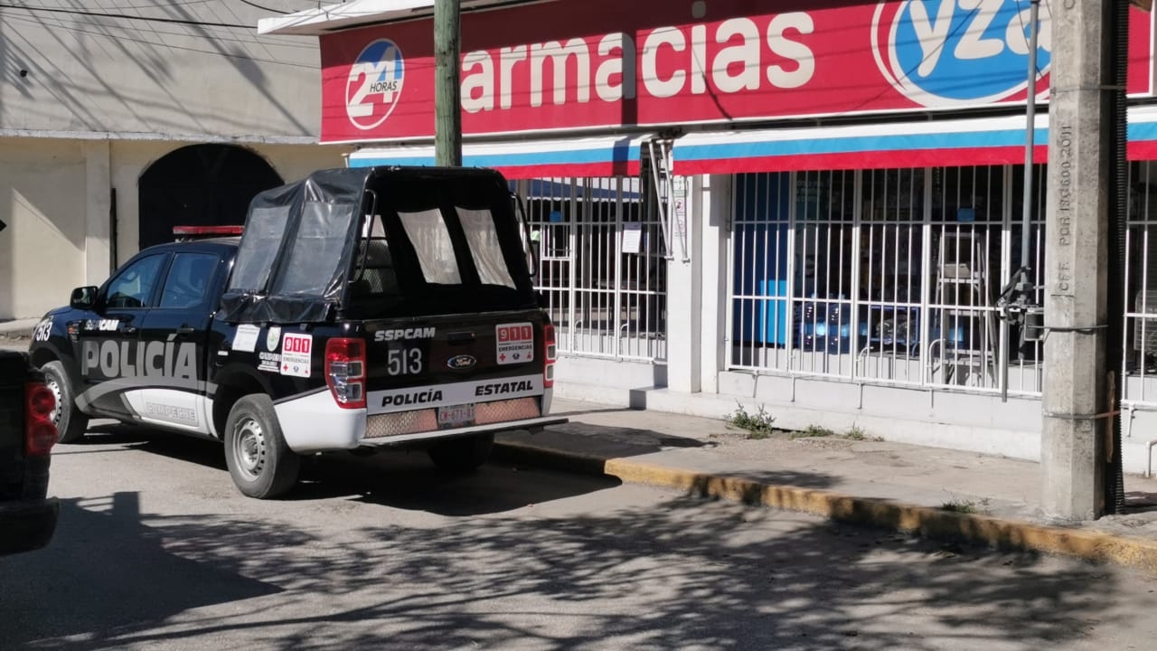 Vecinos detienen a un asaltante tras atraco en farmacia de Ciudad del Carmen