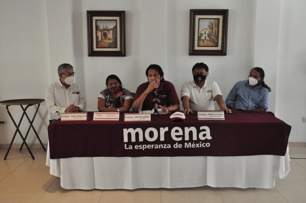 Morena responde ante señalamientos de violencia política en Mérida