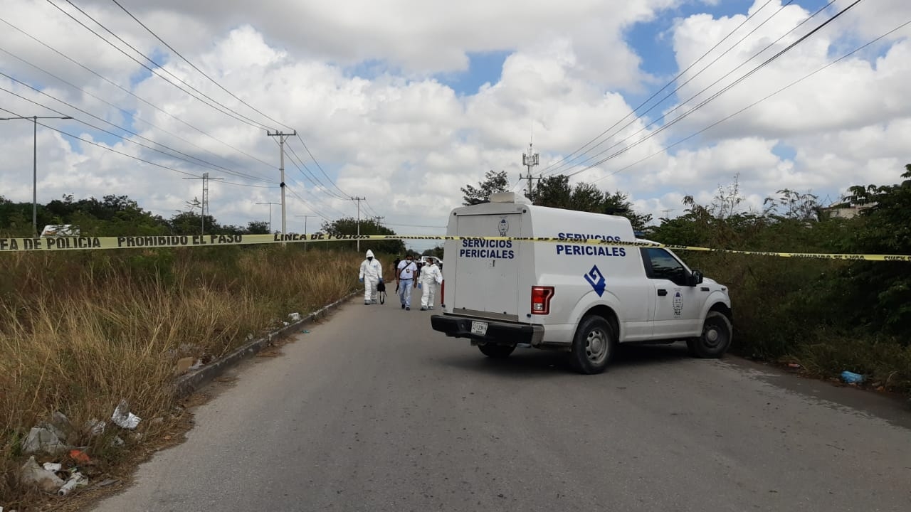 Encuentran cuerpo embolsado en la Región 259 de Cancún