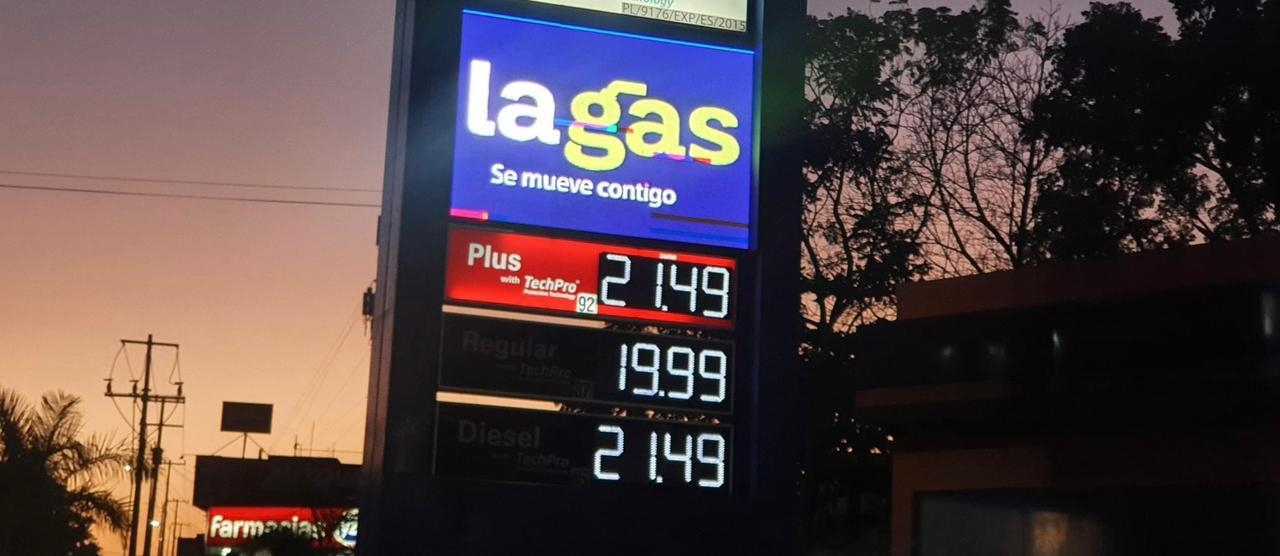 Por incremento al precio de gasolina, dan estímulos fiscales en Chetumal